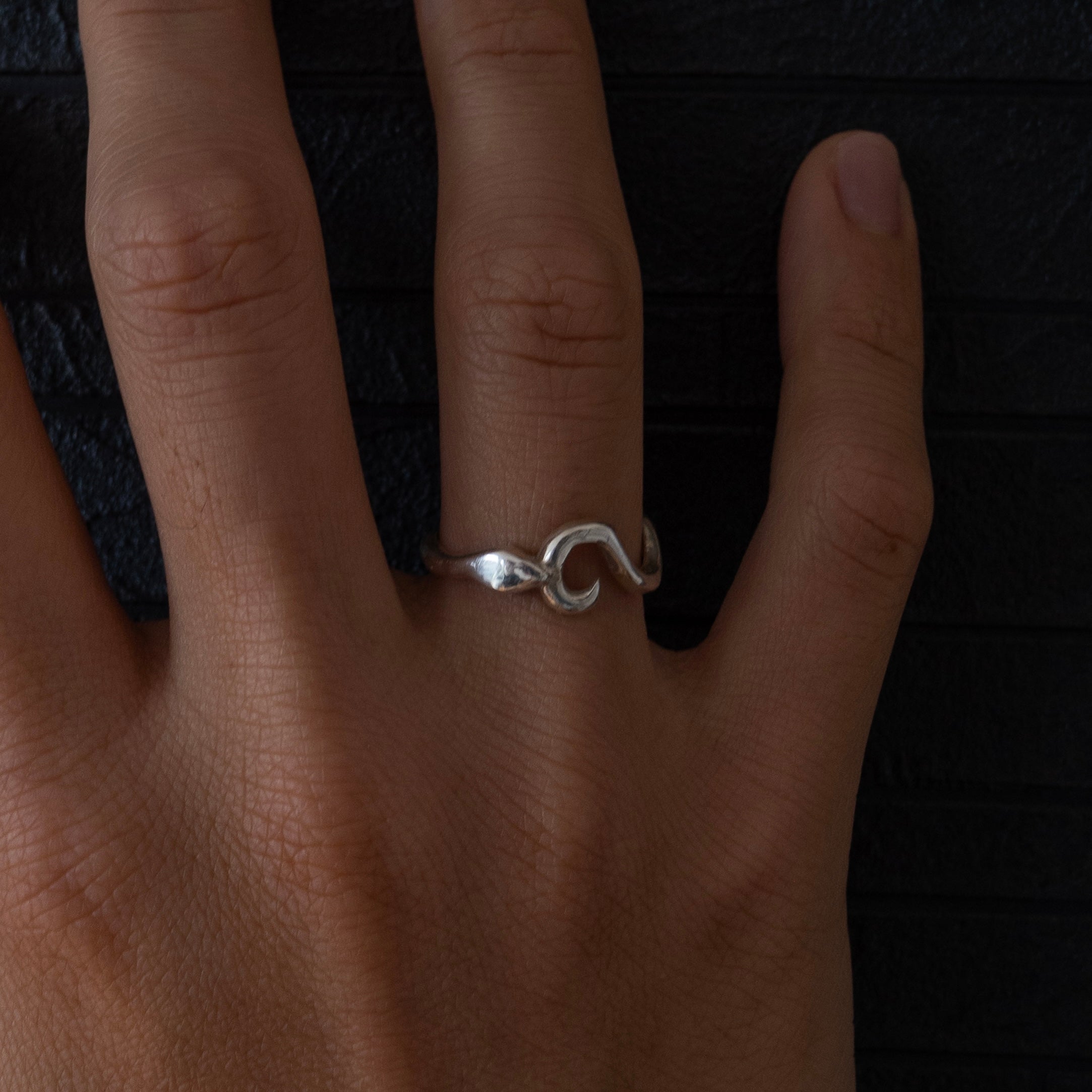 Snake ring - silver925-